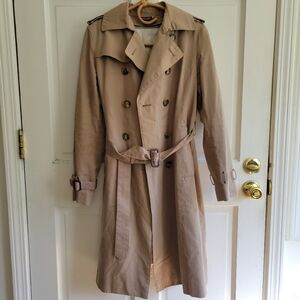 Brooks Brother Cotton Trench size 6